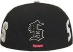 Supreme Multi S Logo New Era 59Fifty Fitted Hat Black