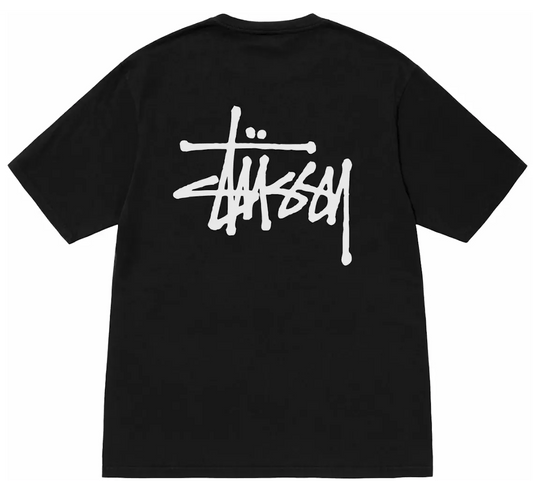 Stussy Basic Pigment Dyed Tee Black