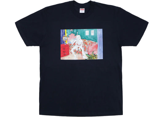 Supreme Bedroom Tee Navy