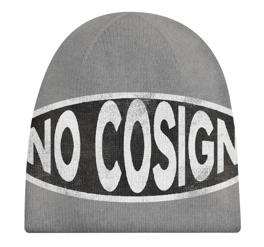 No Cosign OG Logo Beanie Grey
