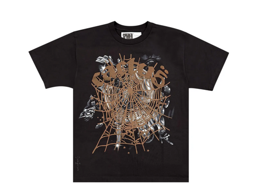 Cactus Jack by Travis Scott x Sp5der Airbrush Tee Black
