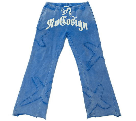 No Cosign Shadow Banned Sweatpants Arctic Blue