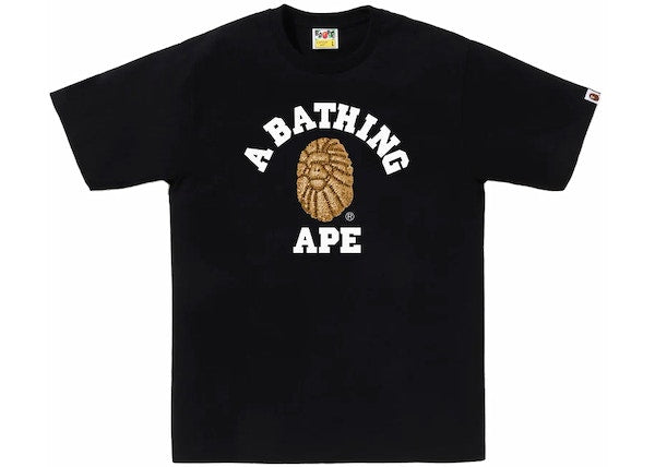 BAPE Jewels College Tee Black