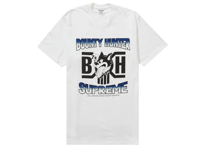 Supreme Bounty Hunter Wolf Tee White