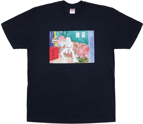 Supreme Bedroom Tee Navy