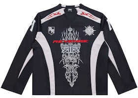 Revenge Double R Moto Jersey Black