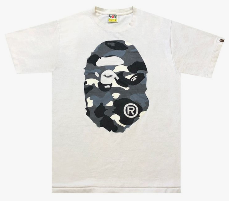 Bape Tee White (Glow in the Dark)
