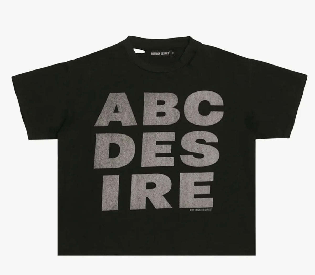 Bottega Desires ABC Desires Tee Black