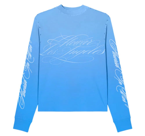 FLOWAR LONG SLEEVE (SKY BLUE)