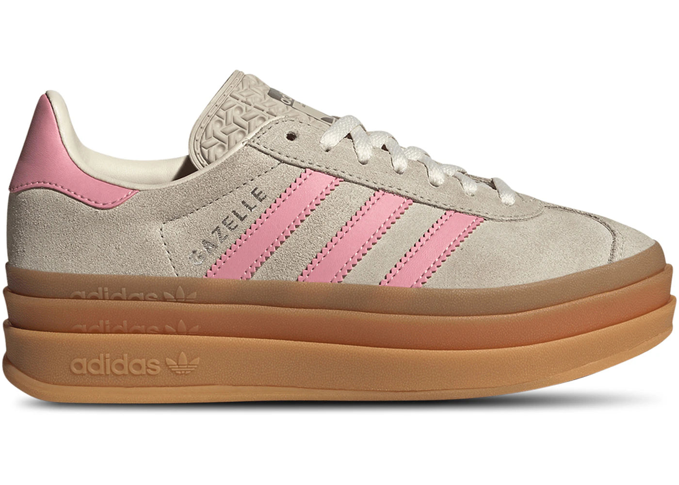 adidas Gazelle Bold Beige Semi Pink Spark (GS)