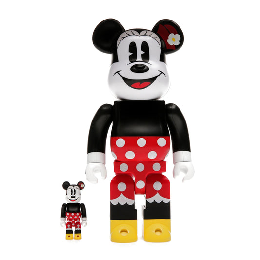 Bearbrick x Disney Minnie Mouse 100% & 400% Set