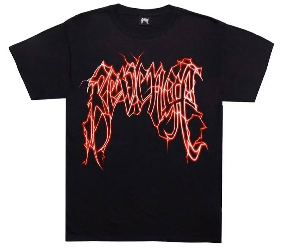 Revenge Lightning T-shirt Black/Red