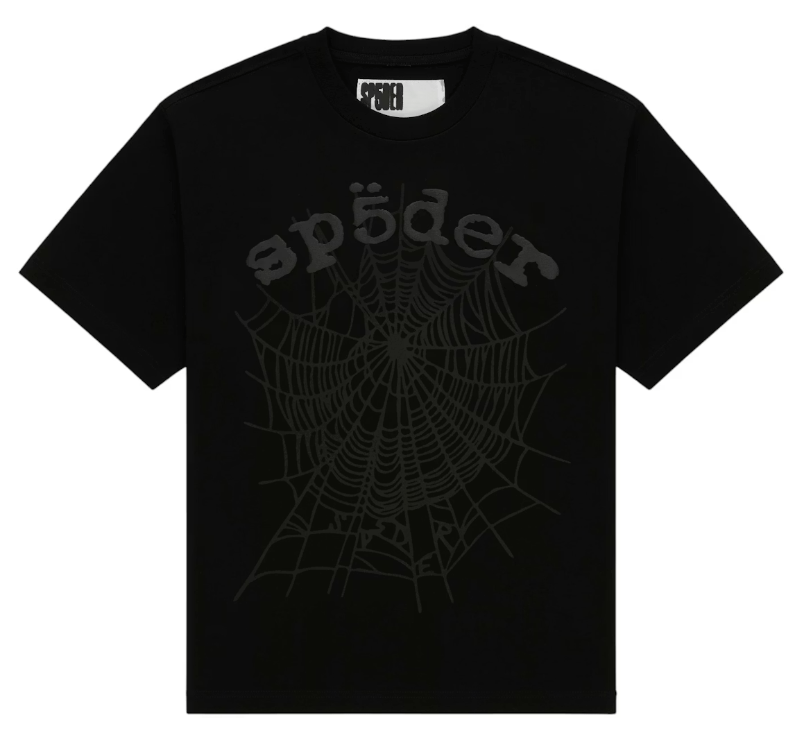 Sp5der Phantom OG Web Tee Black