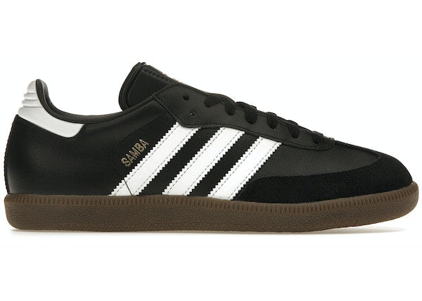 adidas Samba Leather Black White