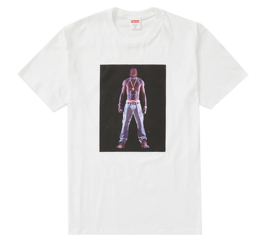 Supreme Tupac Hologram Tee White