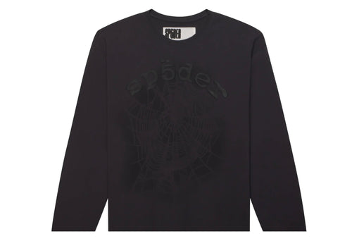 Sp5der Og Web V2 Long Sleeve Blk