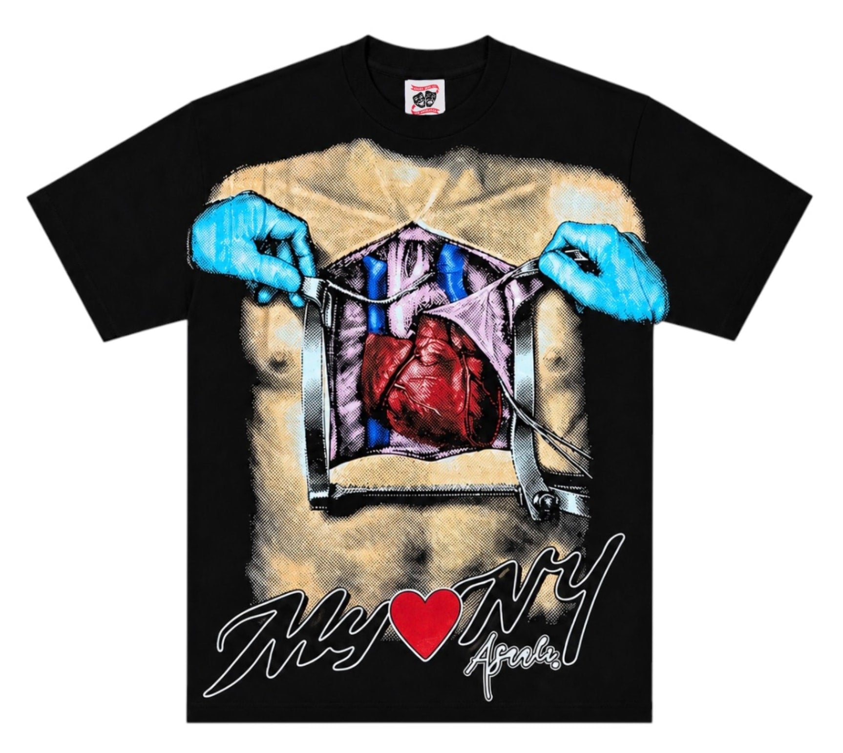 Asaali Kayo My Heart Tee Black