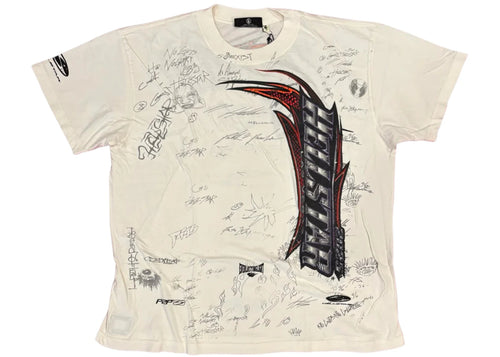 Hellstar White Nascar Tee White