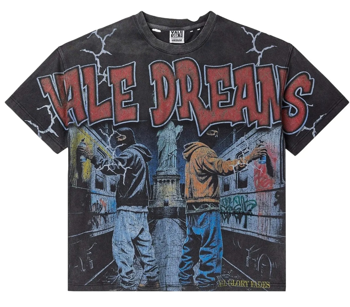 Vale Forever Tag Big Tee Black