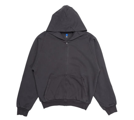 Yeezy x Gap Unreleased Zip Sweatshirt Hoodie Dark Gray