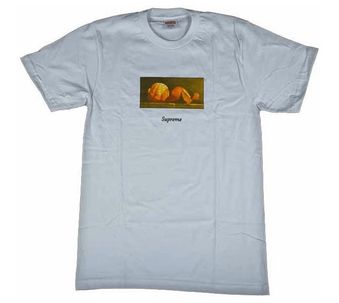 Supreme Peel Tee White