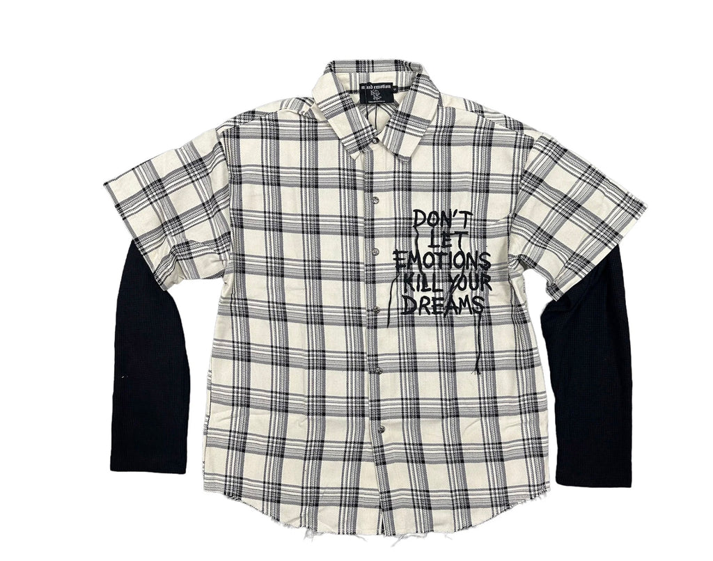 Mixed Emotion Dreams Flannel Cream
