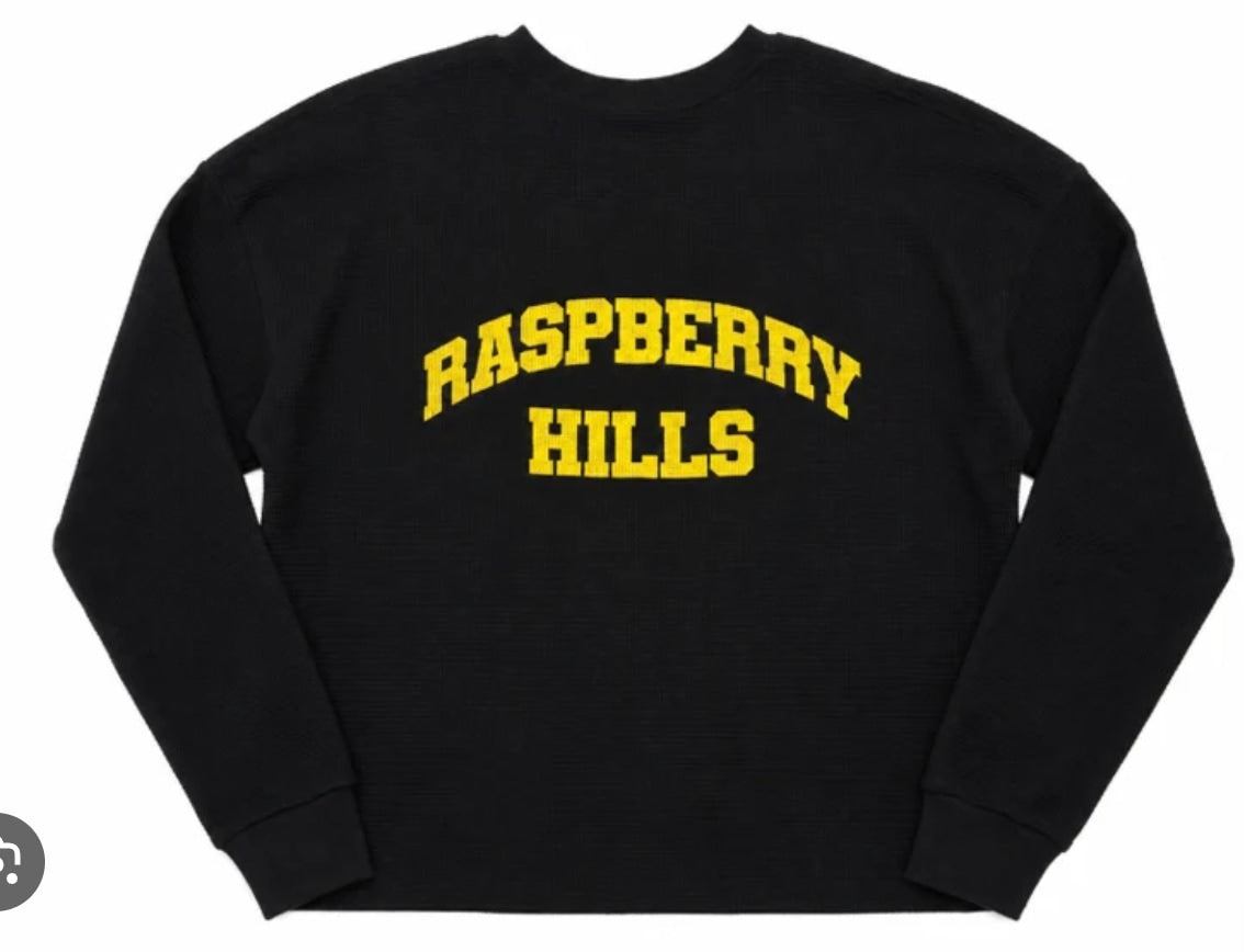 GV Gallery  Black Yellow Thermal Long Sleeve