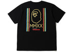 BAPE Relaxed Line Tee Black