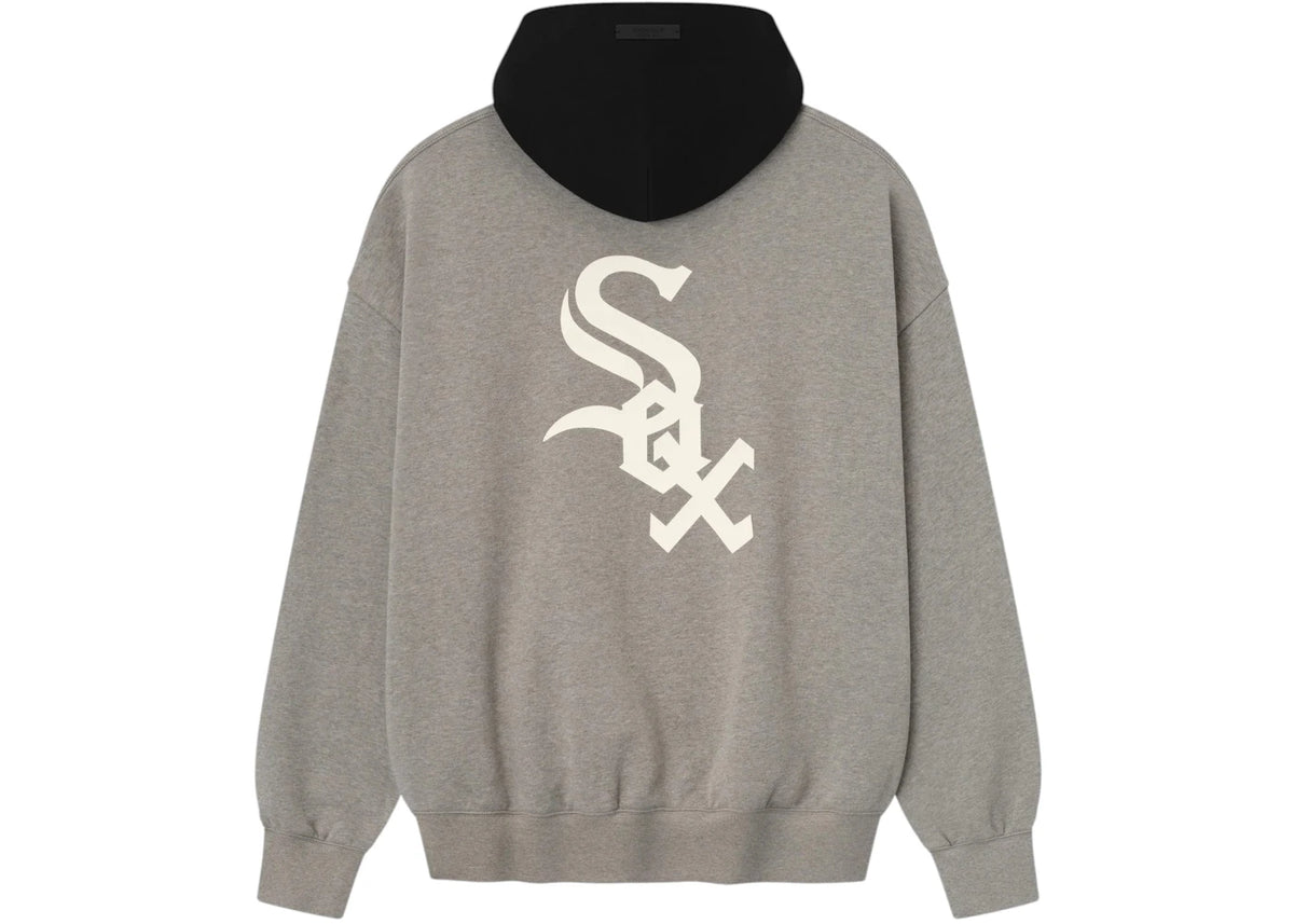 Fear of God Essentials White Sox Sport Hoodie Concrete Heather/Black