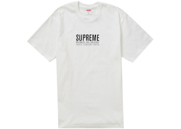 Supreme Paris Tee White